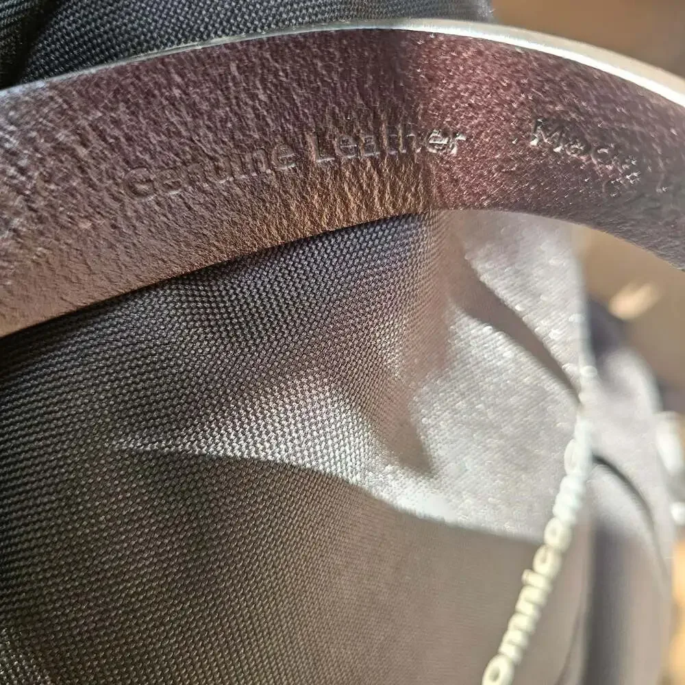 Banana Republic Brown Genuine Leather Belt Men's Size 34 Brass Buckle 34